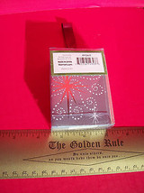Home Holiday Gift Tags 12 Christmas Happy Silver Gold Present Enclosure ... - £1.50 GBP