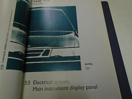 1994 1995 1996 Saab 900 3:5 Electrical System Instruments Service Manual Set - £108.16 GBP