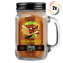 2x Jars Beamer Candle Super High Caramel Pie Scent Odor Eliminator Candl... - £29.29 GBP