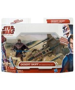 Star Wars Clone Wars Desert Skiff with Anakin Skywalker - $875.62 MXN