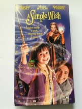 A SIMPLE WISH--Martin Short, Kathleen Turner 1997 VHS  - £2.37 GBP