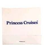 Princess Cruises Vintage Matchbook Nautical Ship Advertisement Unstruck ... - $19.99