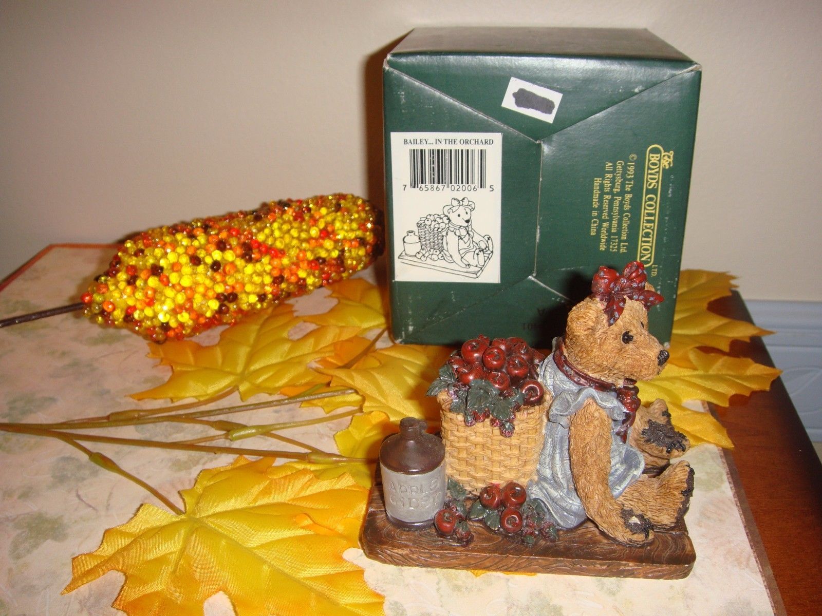 Boyds Bearstone Bailey In The Orchard - $16.99