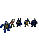 Lot Of 5 Batman Robin Imaginext Figures DC Comics, Blue Green Black Yell... - £9.13 GBP