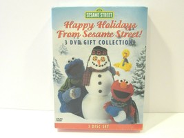 Sesame Street Happy Holidays From Sesame Street Cookie Monster Elmo Big Bird NEW - £12.44 GBP