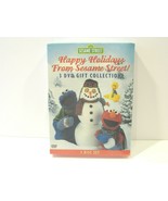 Sesame Street Happy Holidays From Sesame Street Cookie Monster Elmo Big ... - £12.40 GBP