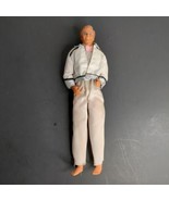 1989 Superstar Ken Doll  # 1535 in White Suit Pick Bow Tie Silver Accent... - £10.59 GBP