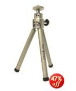 TRIPOD-MINI 3 SEC MINI TRIPOD W/ BALL HEAD Min Height 5.75” , Max Height 11” - $15.99