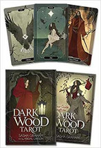 Dark Wood Tarot Deck &amp; Book By Graham &amp; Larson - £55.90 GBP