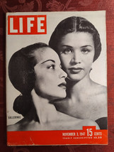 RARE LIFE Magazine November 3 1947 Ballet Ballerinas HUAC Hearings Linda Darnell - £22.96 GBP