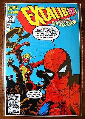 Primary image for EXCALIBUR STARRING SPIDER-MAN #53 (1992 MARVEL) Comics "NICE COPY"(NM) Books-Old