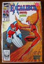 Excalibur #20 Captain Britain Vs Phoenix Demon Druid (1990 Marvel) Comics-Books - £5.45 GBP