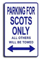 Scotland Parking Sign - $11.94