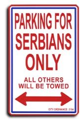 Primary image for Serbia Parking Sign