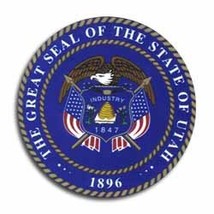 Utah - 3.5&quot; State Seal - $56.31 MXN