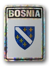 Bosnia-Herzegovina Reflective Decal (Old) - £2.12 GBP