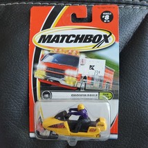 2000 Matchbox #8 of 75 Yellow FX3 402 Snowmobile Team Tundra 92211 Vinta... - £11.38 GBP