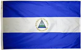 Nicaragua - 3&#39;X5&#39; Nylon Flag (State) - $50.40