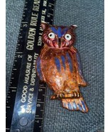 MADE IN GERMANY signed owl Brooch Pin - £11.02 GBP