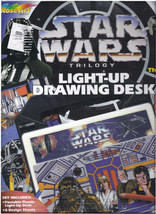 Star Wars Light-Up Tracing Desk Star Wars Drawing Rose Art Art New In Box - £59.76 GBP