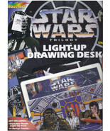 STAR WARS Light-Up Tracing Desk Star Wars Drawing RoseArt Art NEW in Box - £59.80 GBP