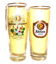 2 Scherdel Ayinger Steiner Widmann Haniel Kulmbach 0.5L German Beer Glasses - £10.14 GBP