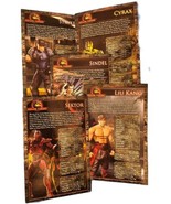 Mortal Kombat Collector’s Edition PS3 Artbook Move Set 22 Cards Only - $40.01