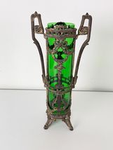 Art Deco Bronze and Colored Murano Glass Vase, 1940s-
show original titl... - $638.26