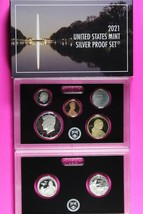 Gem 2021 S Silver DCAM Proof Set You Get Exact Coins In Pics Mint Box &amp; COA 7060 - $81.38