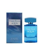 Perry Ellis Aqua 3.4 oz Eau de Toilette Spray for Men (New In Box) - £24.23 GBP