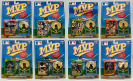 Lot of (8) MVP Ace Novelty 1990 Score Card and Pin Packs. See pics for players - $22.97