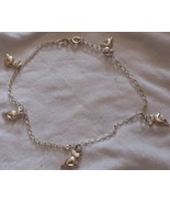 Silver rabbits anklet - €13,80 EUR