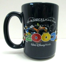 Walt Disney World 3D Coffee Cup Mug The Magical Place to Be Mickey Donald 2003 - £32.36 GBP