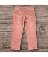 Soft Surroundings The Ultimate Pull On Denim Stretch Jeans Womens L Rust... - $527.15 MXN