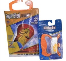 Lion King Simba 32” Wide Nylon Frameless Kite Disney w/ Free Kite Handle... - £8.96 GBP