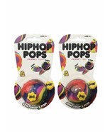 2 Pack Hip Hop Pops Fidget Toy Bouncing Bowl Multi Color Viral Jumping Ball - £7.46 GBP