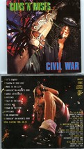 Guns And Roses - Civil War  ( 70 minutes. 12 Unreleased Soundboard Live ... - £18.03 GBP