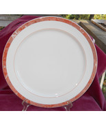 VILLEROY &amp;  BOCH  BEAULIEU CHOP PLATE PLATTER SERVING 12 1/2&quot; MARBLE SALMON - $30.48