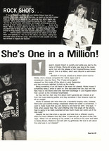 Debbie Gibson teen magazine pinup clipping She’s on in a million Teen Se... - $2.00
