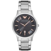 Emporio Armani Renato Quartz Black Dial Mens Watch AR11179 - $133.65