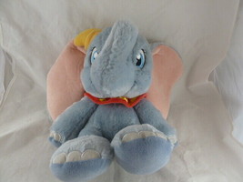 Disney Big Feet Dumbo Plush Soft cuddle toy embroidered eyes aprox 11&quot; s... - $16.82
