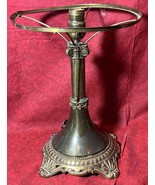 Antique American Cast Iron Brass Mission Arts &amp; Crafts Era Peiod Era Lam... - $2,640.73 MXN