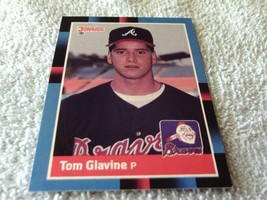 1988 Tom Glavine Rookie Donruss # 644 Gem Mint Braves Baseball - £23.58 GBP