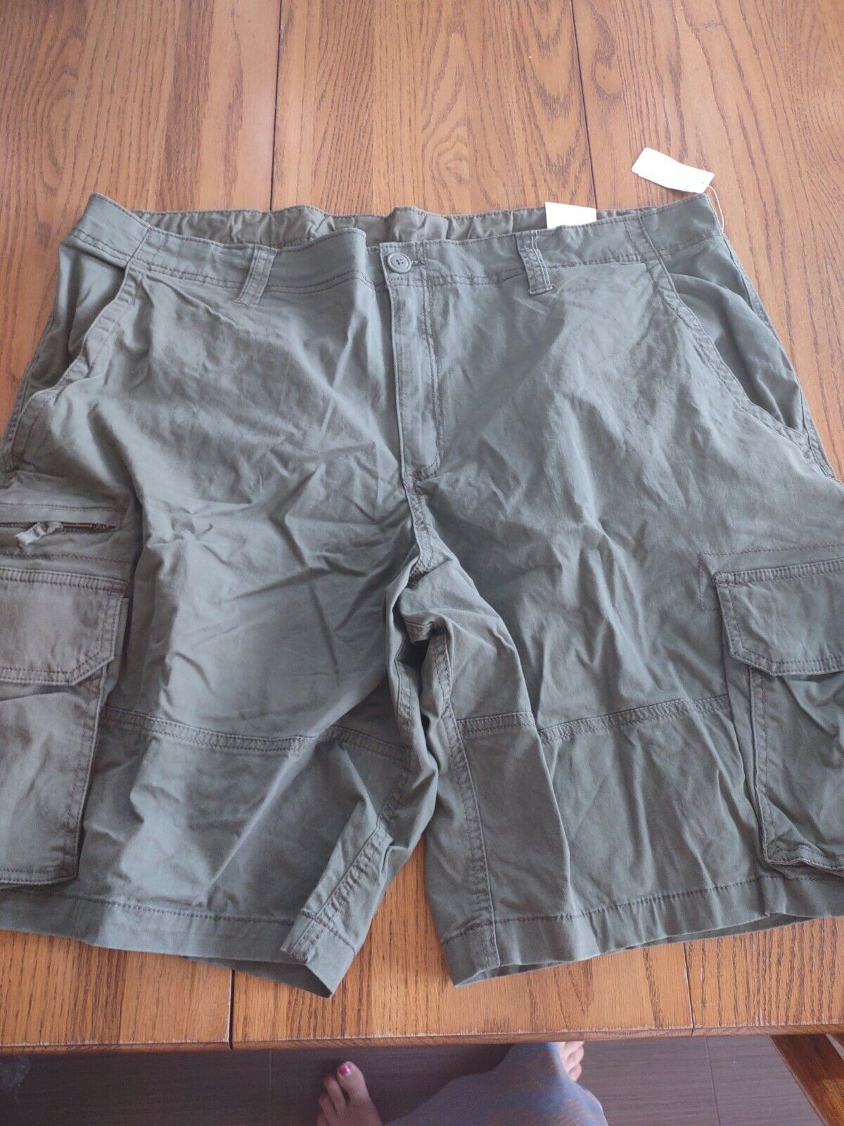 George Size 46 Green Khaki Men's Shorts - £13.99 GBP