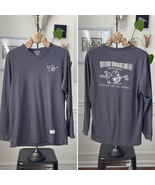 True Religion Grey Slim Fit Buddy Logo Vneck Long Sleeve Tshirt 2XL - $49.60 CAD