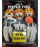 Fun World Pumpkin Pro Light-Up Pumpkin Fangs includes Battery Pack - £3.98 GBP