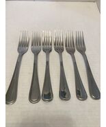 BII Tablespoons Flat Ware Set Of 6 Forks - $7.32