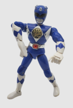 Vintage Power Rangers Karate Chop Action Figure Mighty Morphin Blue 8&quot; Toy 1994 - £4.09 GBP