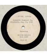 Boston College Glee Club Monsanto Chemical Co. Broadcast January 15, 195... - $665.24 MXN