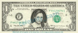Jenna Fischer Pam Beesly Halper The Office On Real Dollar Bill Cash Money Bank N - £3.54 GBP